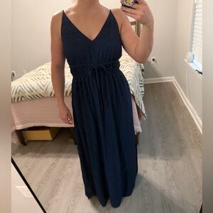 TAYLOR Elegant Navy Blue Women's Dress Size 8